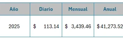 PUBLICACIÓN DE LA UNIDAD DE MEDIDA Y ACTUALIZACIÓN (UMA) 2025