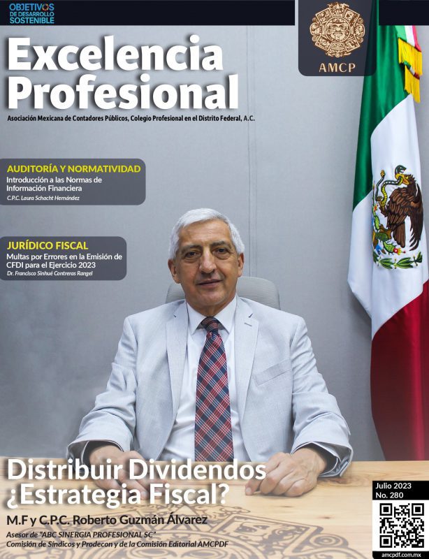 Portada Revista Excelencia Profesional julio 2023